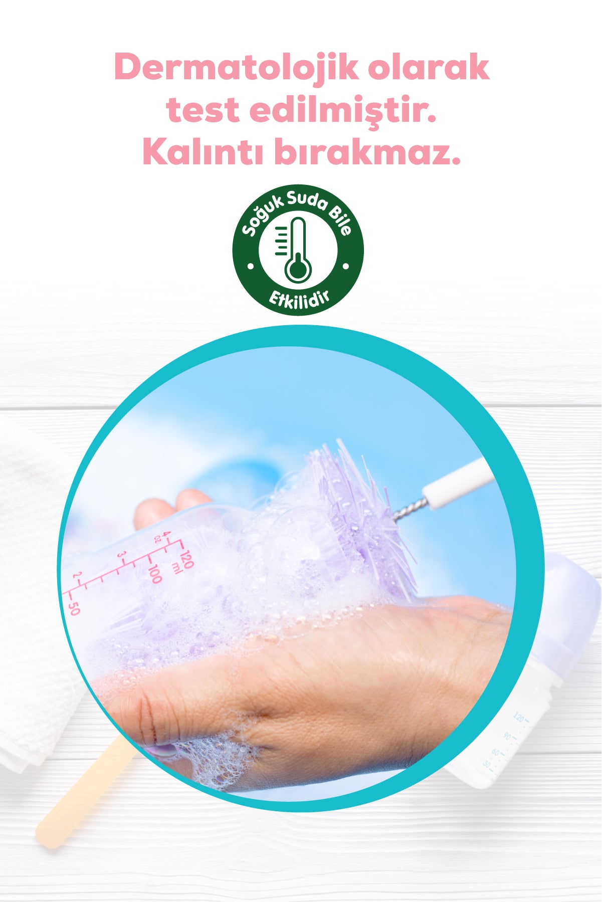Life By Fakir Bitkisel Parfümsüz Biberon ve Emzik Temizleyici 500 ml – Doğal İçerik, Sabunlu