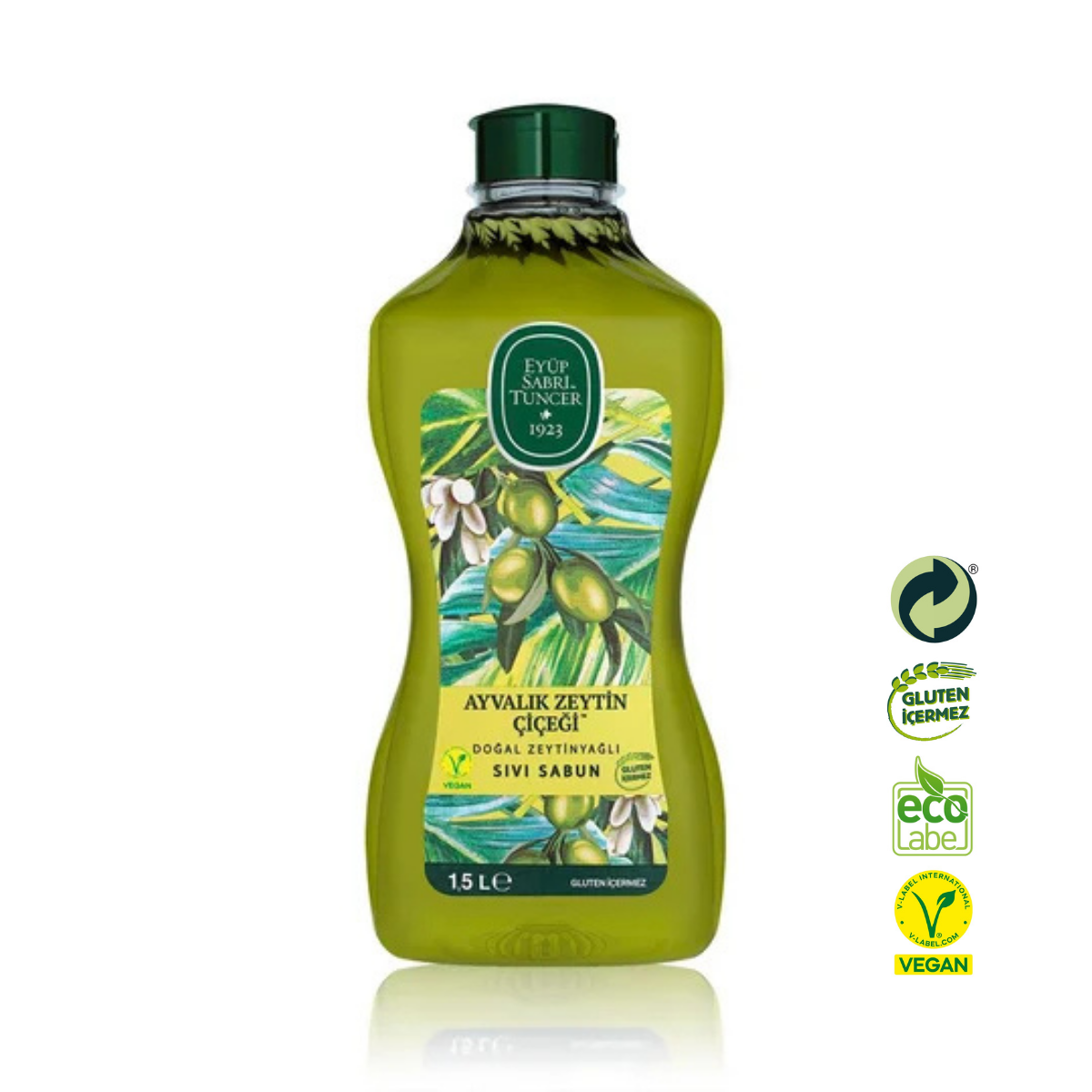 Eyüp Sabri Tuncer Ayvalık Zeytin Çiçeği 1,5Lt Sıvı Sabun Doğal Zeytinyağlı