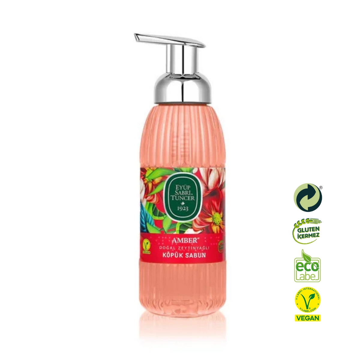 Eyüp Sabri Tuncer Amber Doğal Zeytinyağlı Köpük Sabun 500 ml