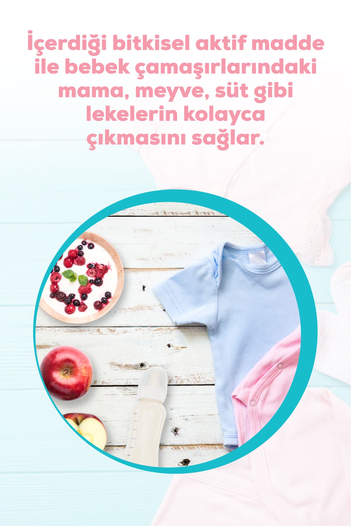 Life By Fakir Bitkisel Bebek Çamaşır Deterjanı 1500 ml – Vegan, Hipoalerjenik, Renkli ve Beyazlar için