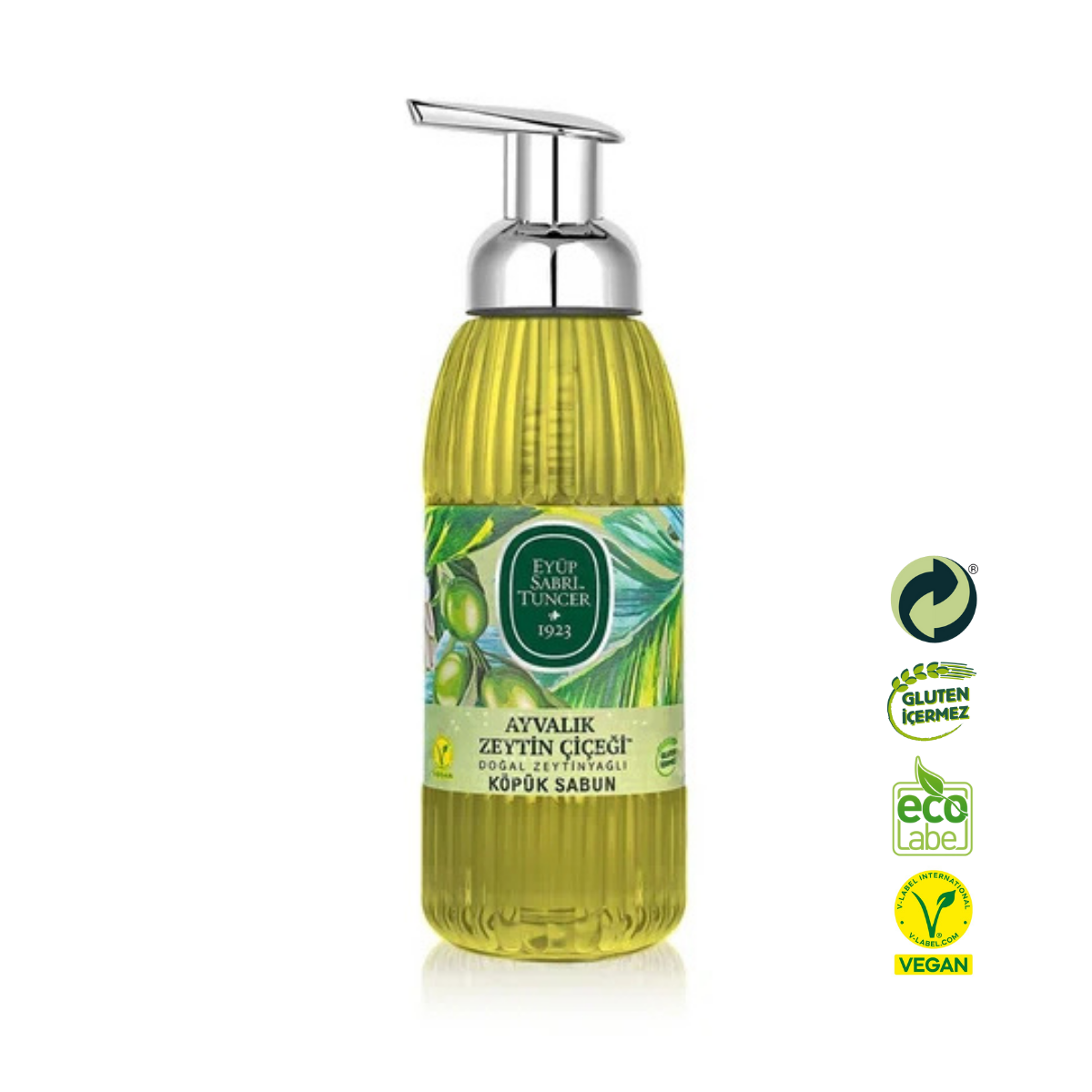 Eyüp Sabri Tuncer Ayvalık Zeytin Çiçeği Doğal Zeytinyağlı Köpük Sabun 500 ml