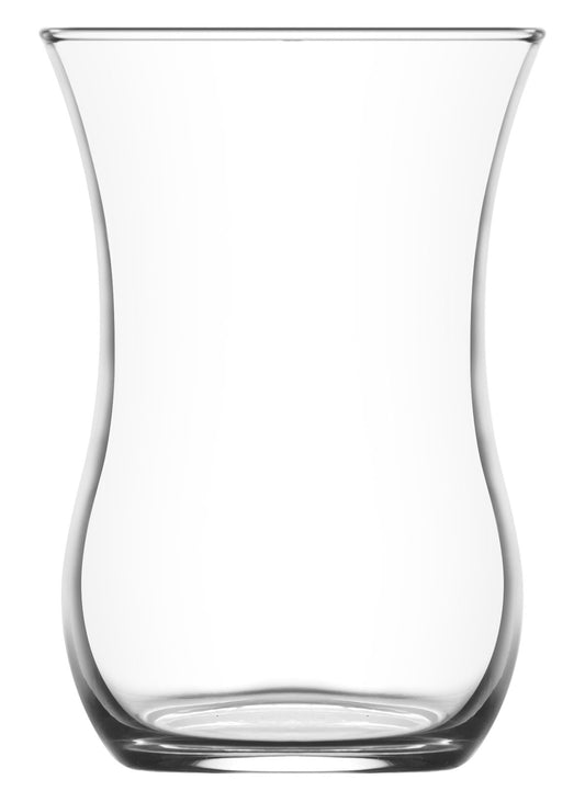 LAV Klasik Cam Çay Bardağı 6 Parça