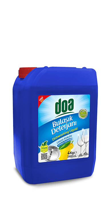 Doa Sıvı Bulaşık Deterjanı Limon 4 Kg - Ekonomik Boy