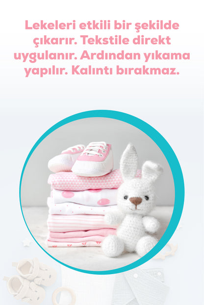 Life By Fakir Bitkisel Parfümsüz Bebek Leke Çıkarıcı 475 ml – Renkli/Beyaz, Kalıntı Bırakmaz