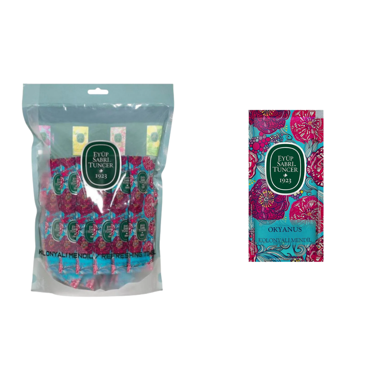 Eyüp Sabri Tuncer Okyanus Kolonyalı Mendil 150'li