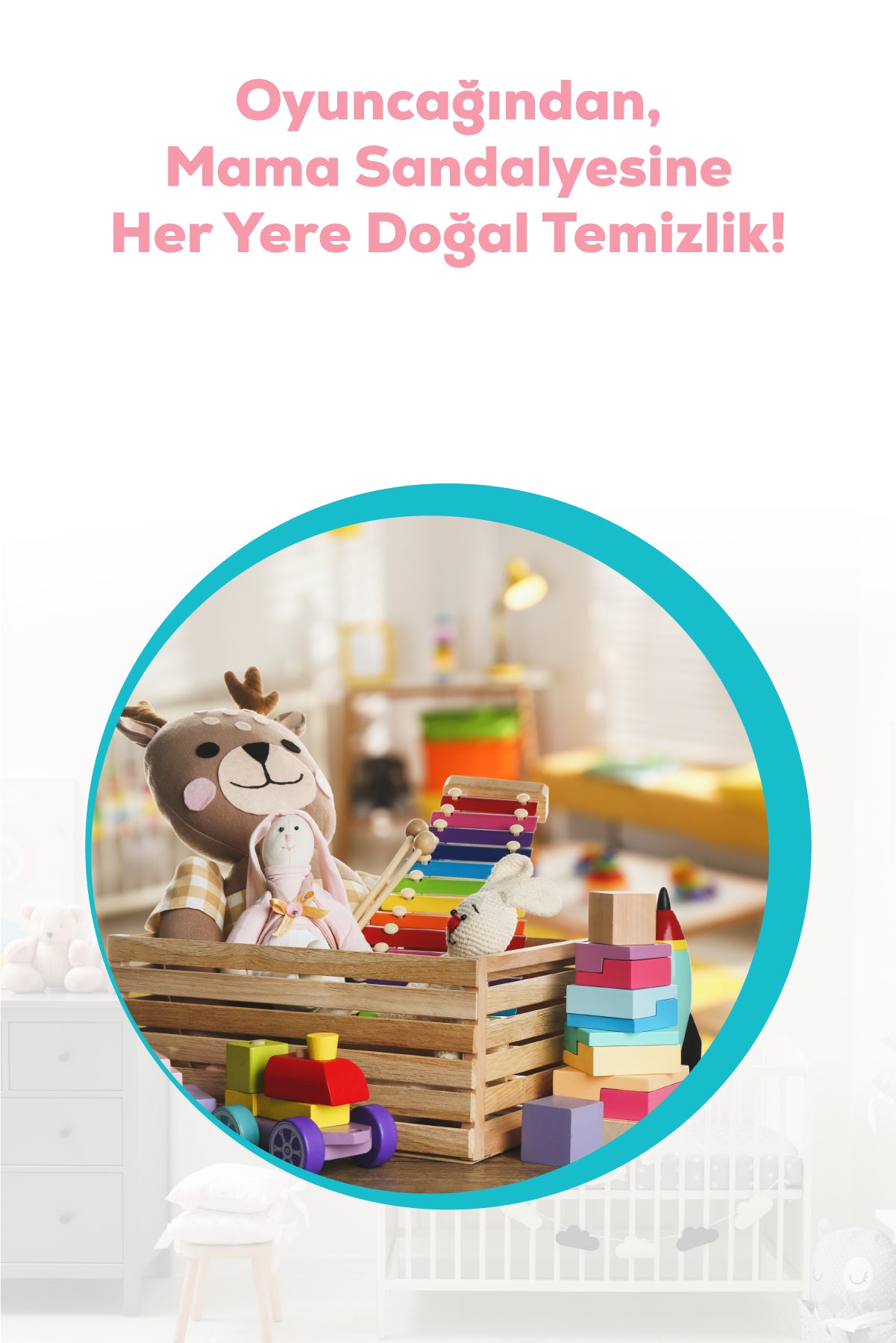 Life By Fakir Bitkisel Bebek Çok Amaçlı Temizleyici 475 ml – Bitkisel, Durulamasız, Güvenli