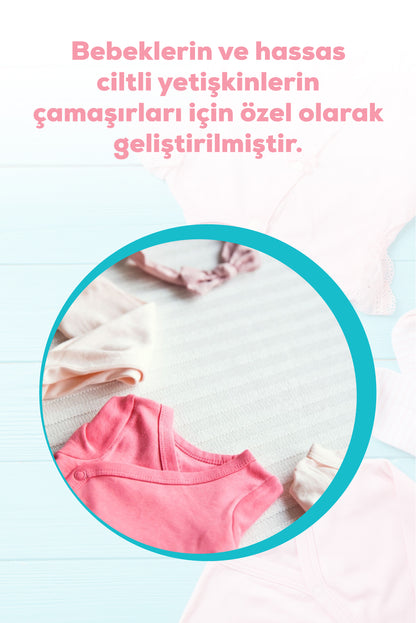 Life By Fakir %100 Bitkisel Doğal Bebek Granül Toz Sabun 1 Kg, Vegan, Hassas Formül, %100 Doğal Temizlik