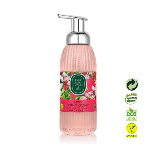 Eyüp Sabri Tuncer Japon Kiraz Çiçeği Doğal Zeytinyağlı Köpük Sabun 500 ml