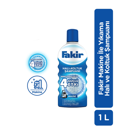 Fakir Makine Nano Teknolojili Halı Ve Koltuk Şampuanı 1000 ml